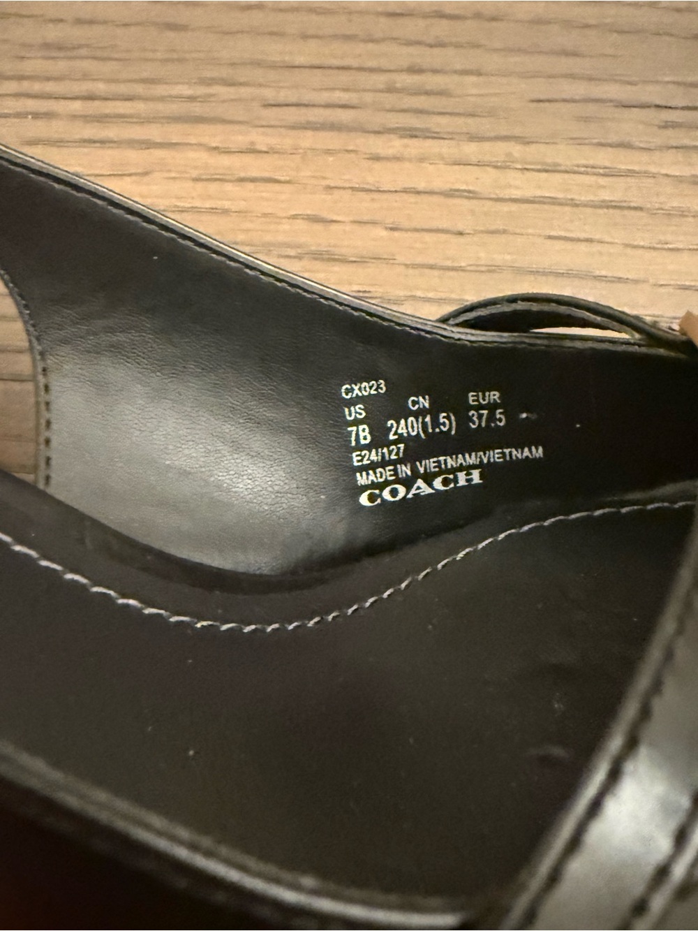 Coach Rowyn Slingback Heels Size 7 - Picture 8 of 9